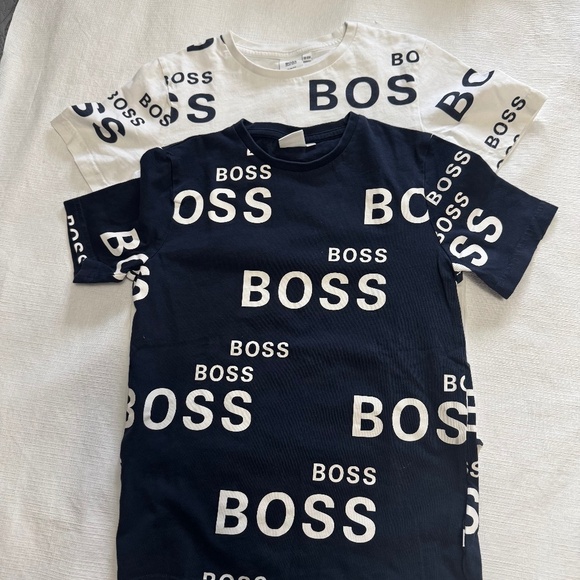 Boss Other - Boss Kids Black and White Logo Tees